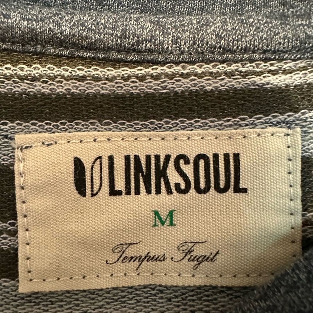 Linksoul Crewneck Sweatshirt/Long Sleeve Tee Med - Picture 3 of 5